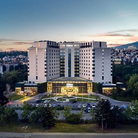 Hilton Sofia Hotell Exteriör bild